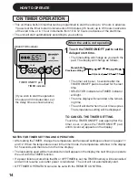 Preview for 14 page of Sharp AF-R80CX Installation And Operation Manual