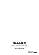 Preview for 20 page of Sharp AF-R80EX Installation And Operation Manual