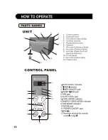 Preview for 10 page of Sharp AF-S100PX Installation And Operation Manual