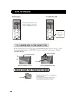 Preview for 14 page of Sharp AF-S100PX Installation And Operation Manual