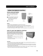 Preview for 15 page of Sharp AF-S100PX Installation And Operation Manual