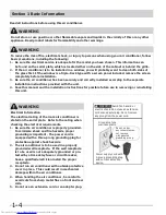 Preview for 5 page of Sharp AF-S100RX Service Manual