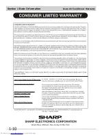 Предварительный просмотр 11 страницы Sharp AF-S100RX Service Manual