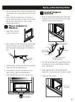 Предварительный просмотр 7 страницы Sharp AF-S155NX Installation And Operation Manual