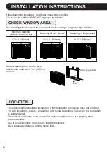 Preview for 4 page of Sharp AF-S50EX Installation And Operation Manual