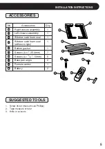 Preview for 5 page of Sharp AF-S50EX Installation And Operation Manual