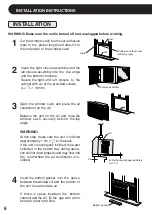 Preview for 6 page of Sharp AF-S50EX Installation And Operation Manual