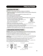 Preview for 9 page of Sharp AF-S60PX Installation And Operation Manual