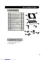 Предварительный просмотр 5 страницы Sharp AF-S60RX Installation And Operation Manual