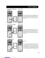 Предварительный просмотр 13 страницы Sharp AF-S60RX Installation And Operation Manual