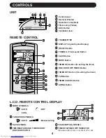 Preview for 4 page of Sharp AF-W12CME Operation Manual