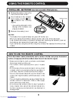 Preview for 5 page of Sharp AF-W12CME Operation Manual