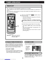 Preview for 8 page of Sharp AF-W12CME Operation Manual