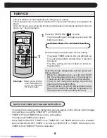 Preview for 9 page of Sharp AF-W12CME Operation Manual