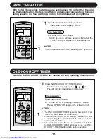 Preview for 10 page of Sharp AF-W12CME Operation Manual