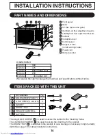 Preview for 14 page of Sharp AF-W12CME Operation Manual