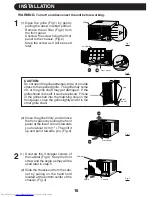 Preview for 16 page of Sharp AF-W12CME Operation Manual