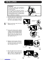 Preview for 18 page of Sharp AF-W12CME Operation Manual