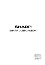 Preview for 70 page of Sharp AH-57201 Operation Manual