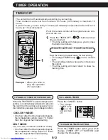 Preview for 14 page of Sharp AH-A07BE Operation Manual