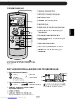 Preview for 23 page of Sharp AH-A07BE Operation Manual