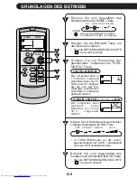 Preview for 26 page of Sharp AH-A07BE Operation Manual