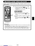 Preview for 45 page of Sharp AH-A07BE Operation Manual