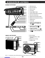 Preview for 54 page of Sharp AH-A07BE Operation Manual