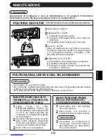 Preview for 81 page of Sharp AH-A07BE Operation Manual