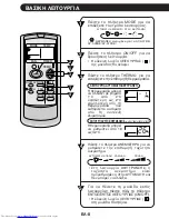 Preview for 106 page of Sharp AH-A07BE Operation Manual