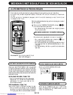 Preview for 126 page of Sharp AH-A07BE Operation Manual