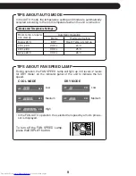 Preview for 11 page of Sharp AH-A09BF Operation Manual