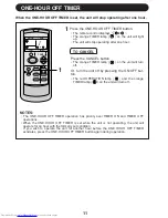 Preview for 13 page of Sharp AH-A09BF Operation Manual