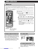 Preview for 14 page of Sharp AH-A09BF Operation Manual