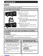 Preview for 17 page of Sharp AH-A09BF Operation Manual