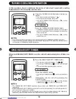 Preview for 14 page of Sharp AH-A12FEF Operation Manual