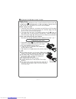 Предварительный просмотр 12 страницы Sharp AH-A12LCA Operation Manual