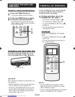 Preview for 8 page of Sharp AH-A18LEW Operation Manual