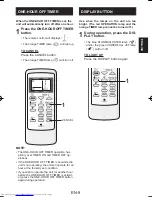 Preview for 11 page of Sharp AH-A18LEW Operation Manual