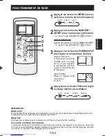 Preview for 19 page of Sharp AH-A18LEW Operation Manual