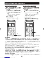 Preview for 22 page of Sharp AH-A18LEW Operation Manual