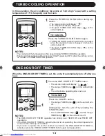 Preview for 14 page of Sharp AH-A24FEF Operation Manual