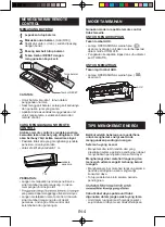 Предварительный просмотр 18 страницы Sharp AH-A5UDL Operation Manual