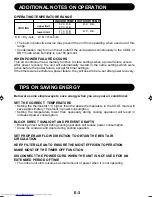 Preview for 5 page of Sharp AH-AP09CF Operation Manual