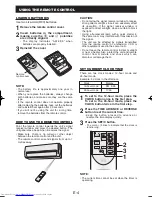 Preview for 6 page of Sharp AH-AP12JHY Operation Manual