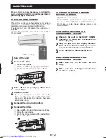 Preview for 14 page of Sharp AH-AP12JHY Operation Manual