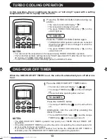 Preview for 13 page of Sharp AH-AP18FMF Operation Manual