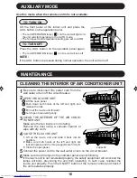 Preview for 16 page of Sharp AH-AP18FMF Operation Manual