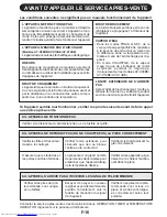 Preview for 50 page of Sharp AH-X08BE Operation Manual