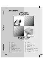 Sharp AJ-5030 Operation Manual preview